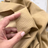 Микровельвет хлопковый 35*50см Ромбик микро на песочном фоне