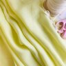 Шелк искусственный 48*50см цвет Лимонад