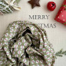 Хлопок Christmas 2025 отрез 35*50см Шары со снежинками