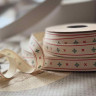 Лента хлопковая LavkaDolls ш1,5см, 1 метр, Тильда