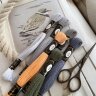 Шерстяные нитки мулине для вышивания и рукоделия, пастма 15м цвет 824