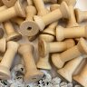 Катушка из натурального дерева, высота 4см