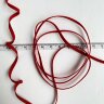 Резинка цветная ш3мм длина 1 метр, цвет красный
