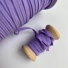 Резинка цветная ш3мм длина 1 метр, цвет сиреневый светлый