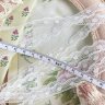 Кружево ажурное 1см 1 метр цвет Белый   