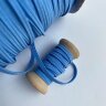 Резинка цветная ш3мм длина 1 метр, цвет голубой