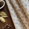 Лён натуральный FarmHouse для домашнего текстиля Сады